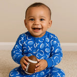 Allen Work Zipper Footie - Sleeve, Baby & Toddler Clothing, Facial expression, Child, Smile | Everetts Place