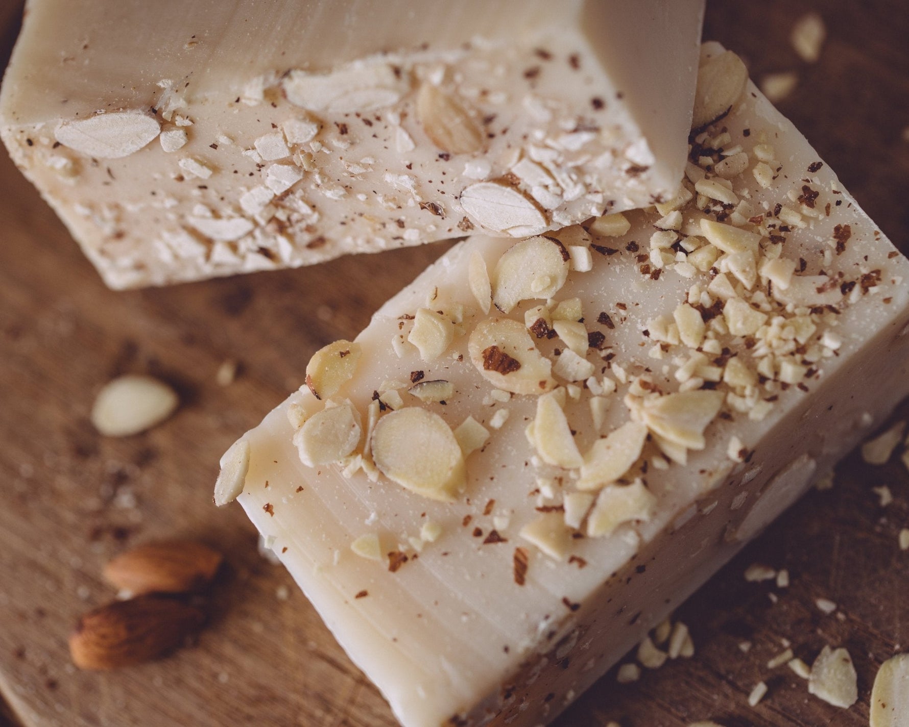 Sweet Harvest Farms Almond Cake Organic Handmade Soap Bar – 7 oz | Sweet Harvest Farms