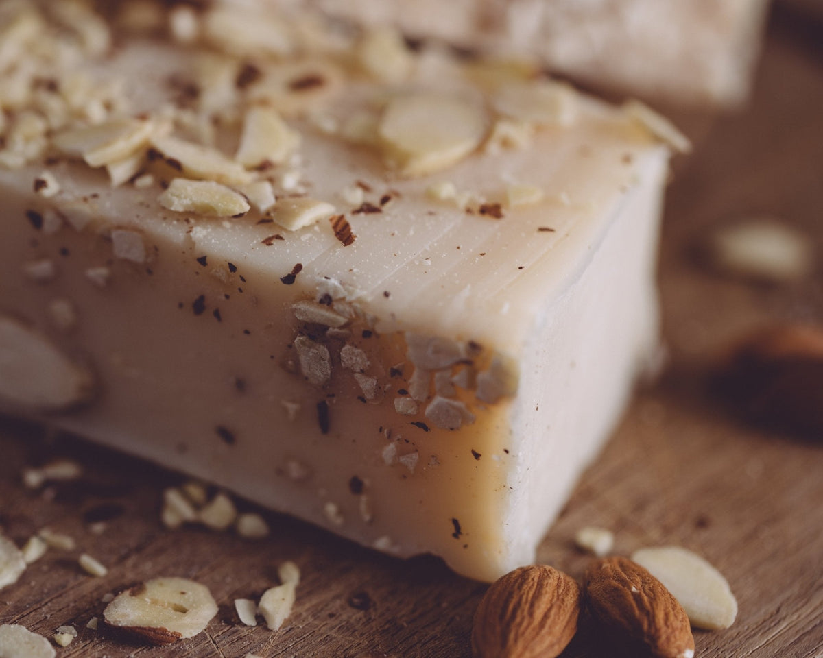 Sweet Harvest Farms Almond Cake Organic Handmade Soap Bar – 7 oz | Sweet Harvest Farms