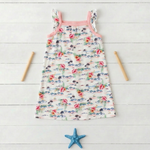Aloha Flutter Sleeve Dress by Bestaroo