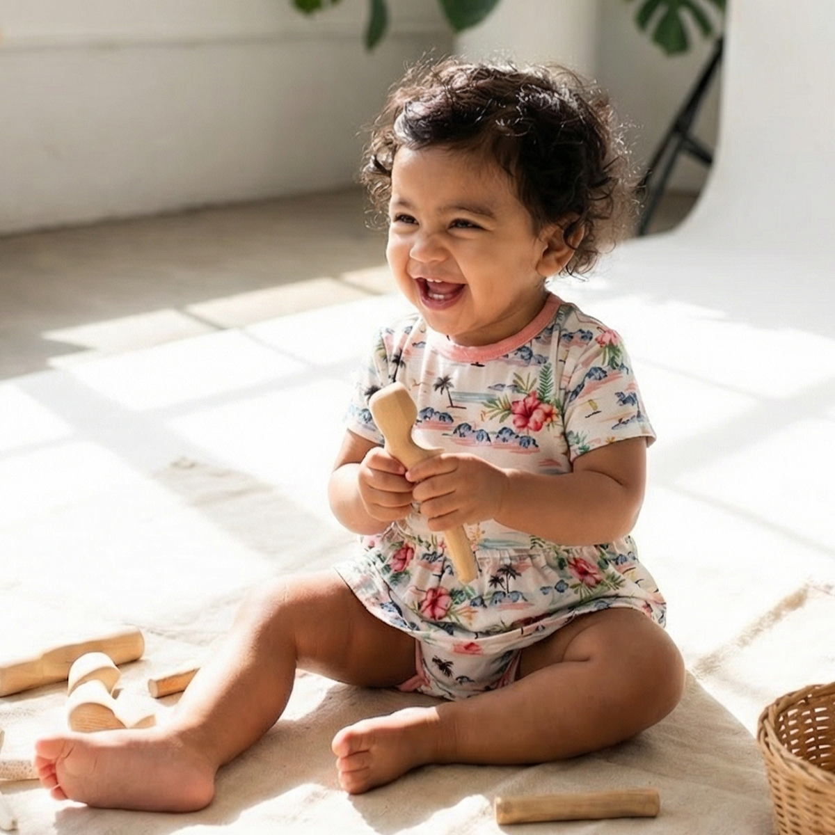 Aloha S/S Bodysuit Dres by Bestaroo