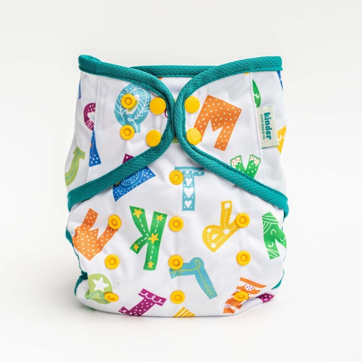 Kinder Cloth Diaper Co. Patterned Wipeable Cloth Diaper Cover, Grows with your Baby - Everetts Place Boutique - 