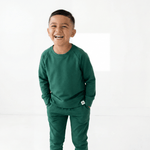 Alpine Green Crew Neck Jogger Set - Sleeve, Child, Baby & Toddler Clothing, Long-sleeved T-shirt, Toddler | Everetts Place