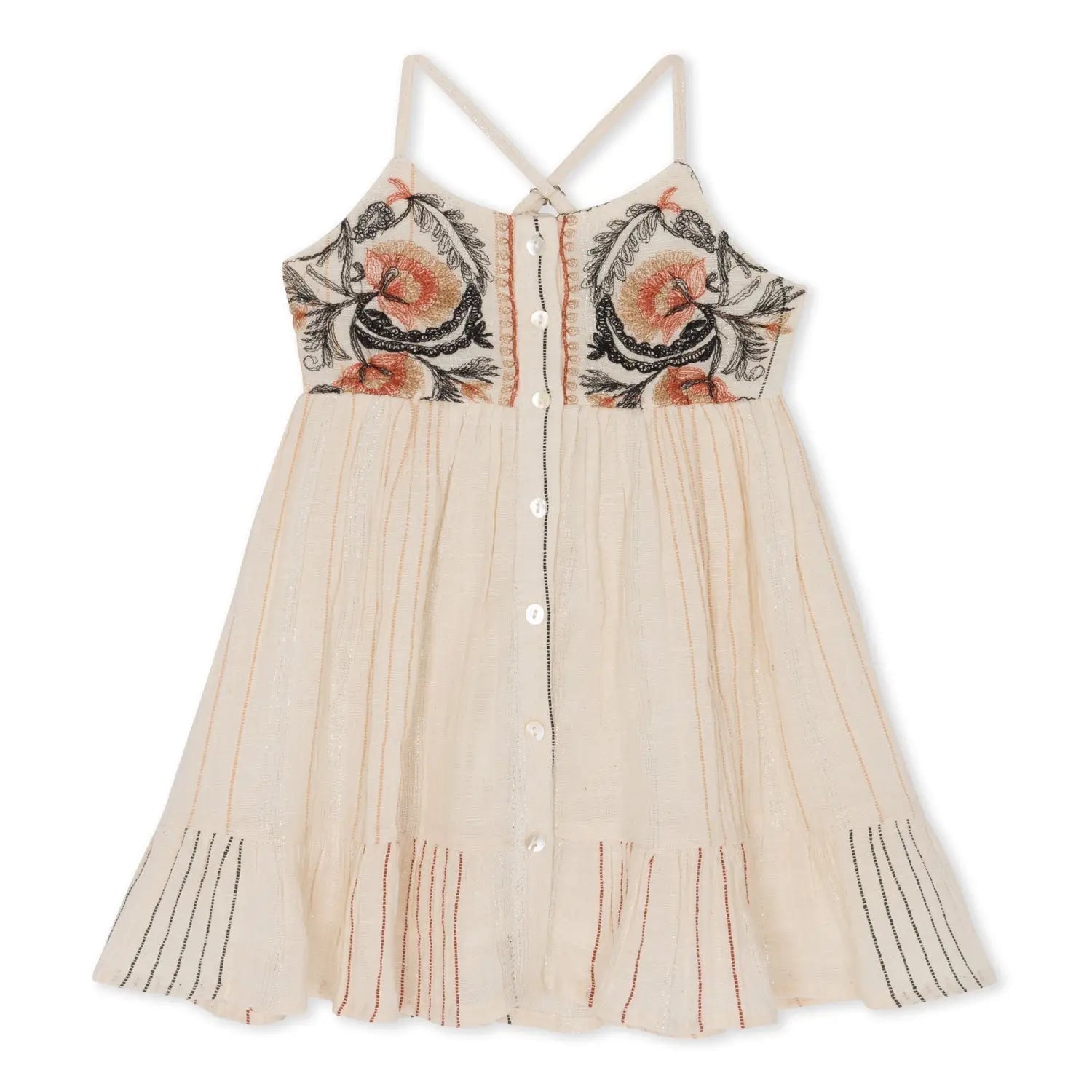 Bestaroo amaya mini dress in cream - 