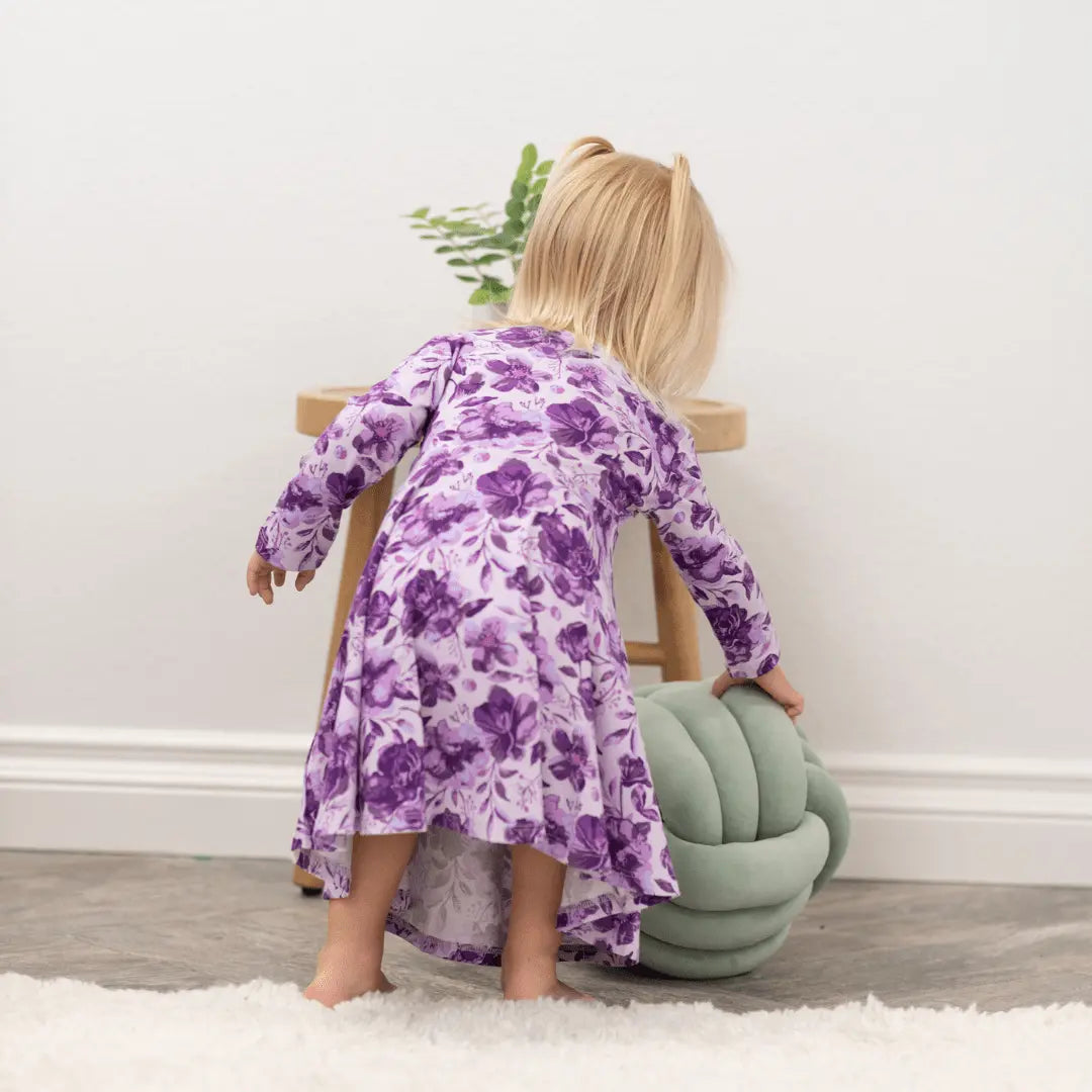 Sweet Bamboo Amelia Bedelia Swirly Girl Dress - 