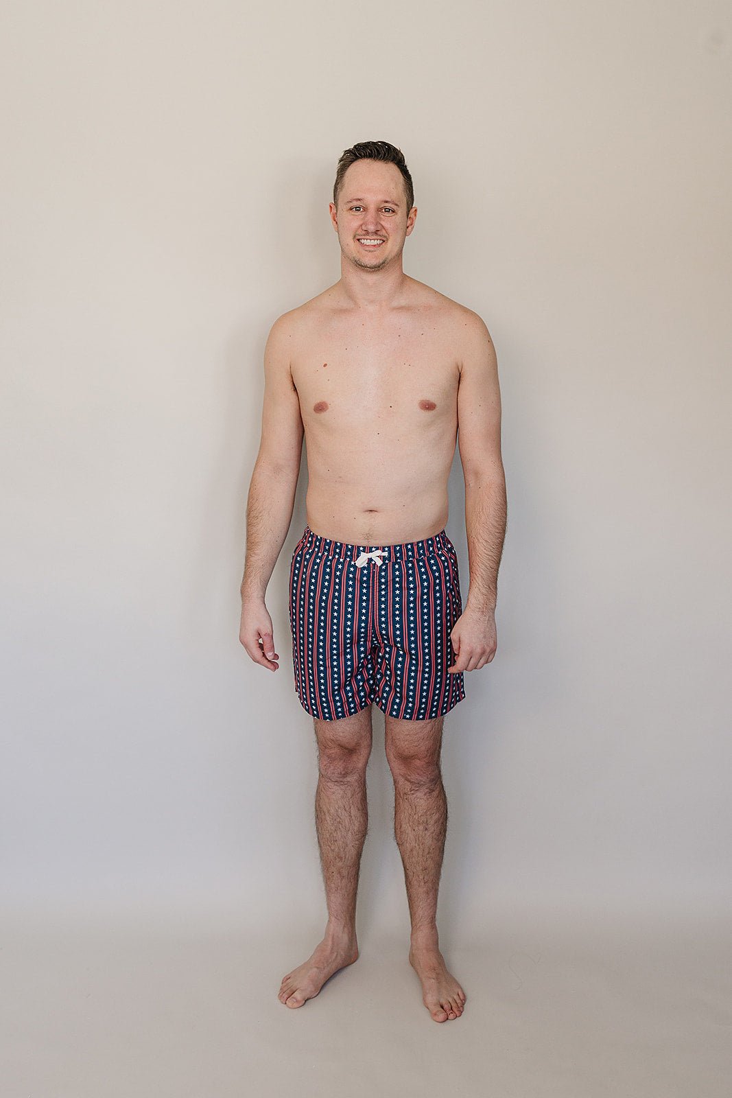 Mebie Baby Americana Adult Men's Swim Shorts - 