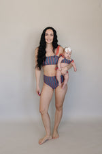 Mebie Baby Americana Ruffle Bikini Set - 