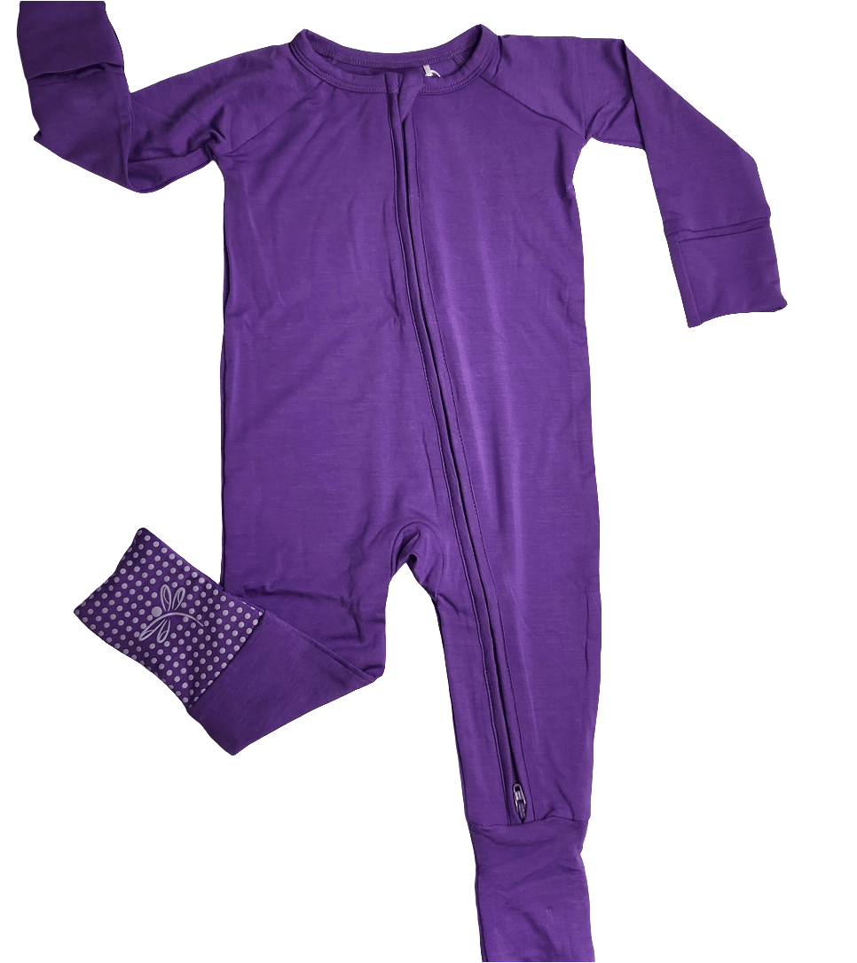 Dragonfly Dreams Bamboo Amethyst Convertible Zip - Up