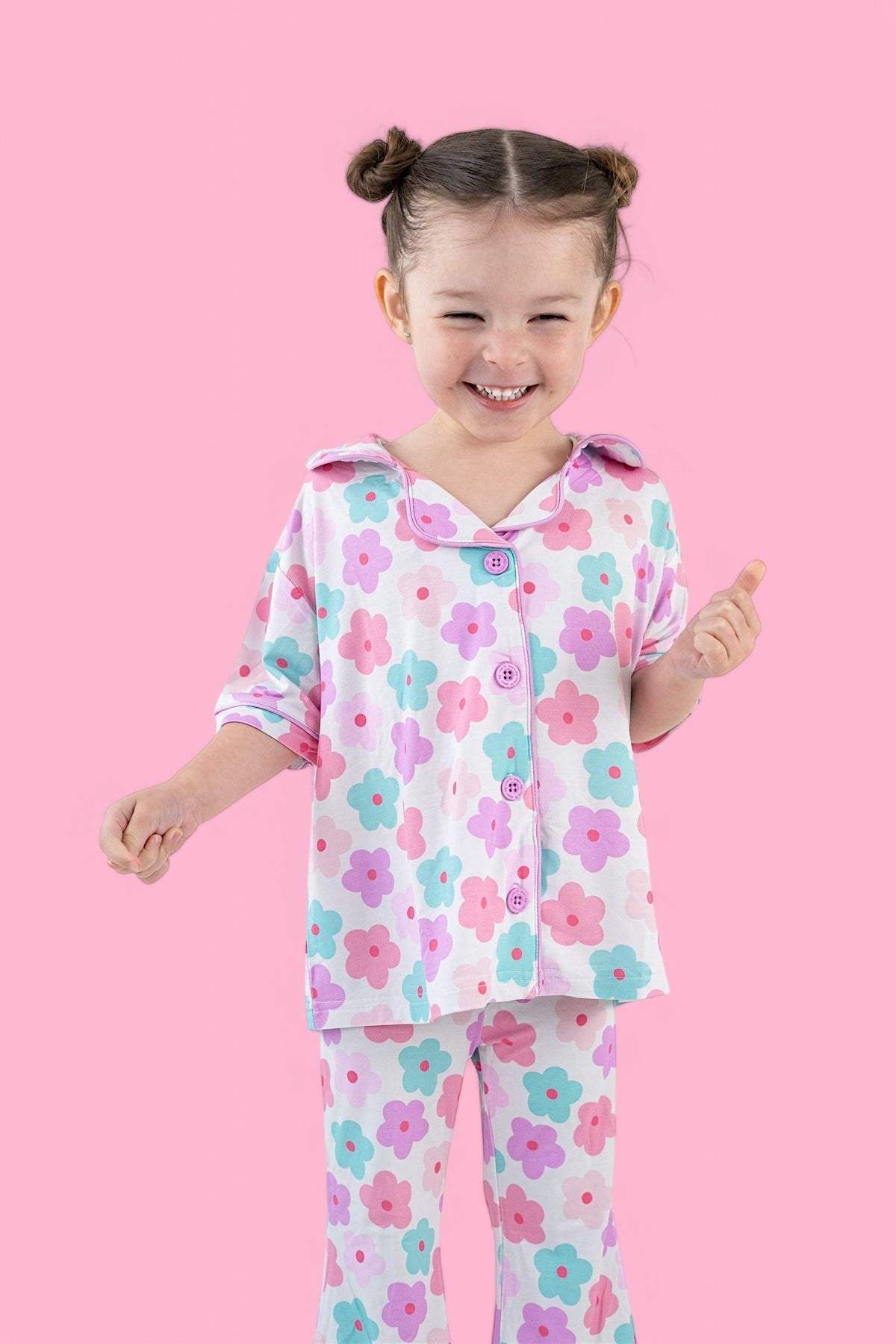 DREAM BIG LITTLE CO Amethyst Rib Dream Girl's Flare Set for Baby GirlsEveretts Place
