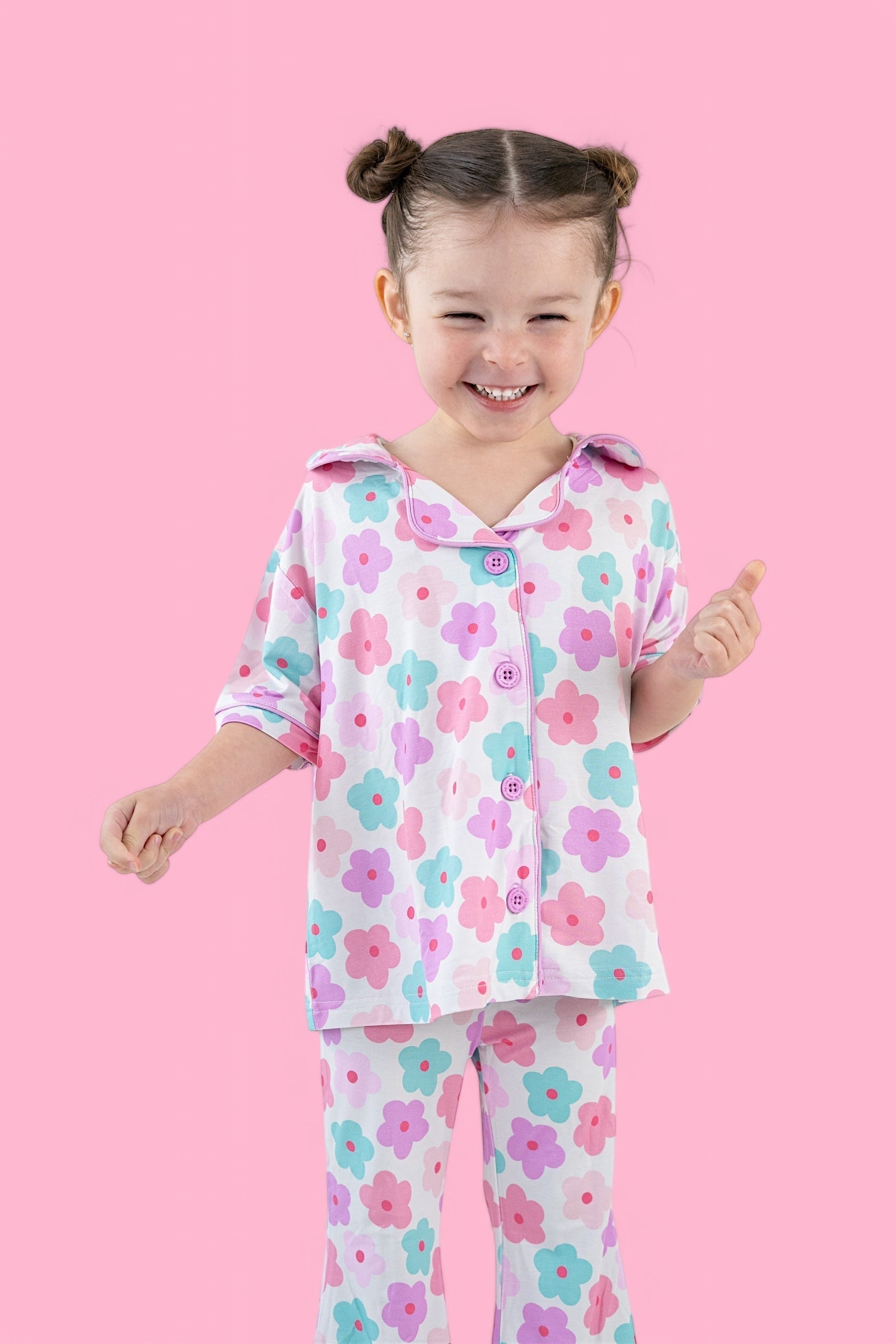 DREAM BIG LITTLE CO Amethyst Rib Dream Girl's Flare Set for Baby GirlsEveretts Place