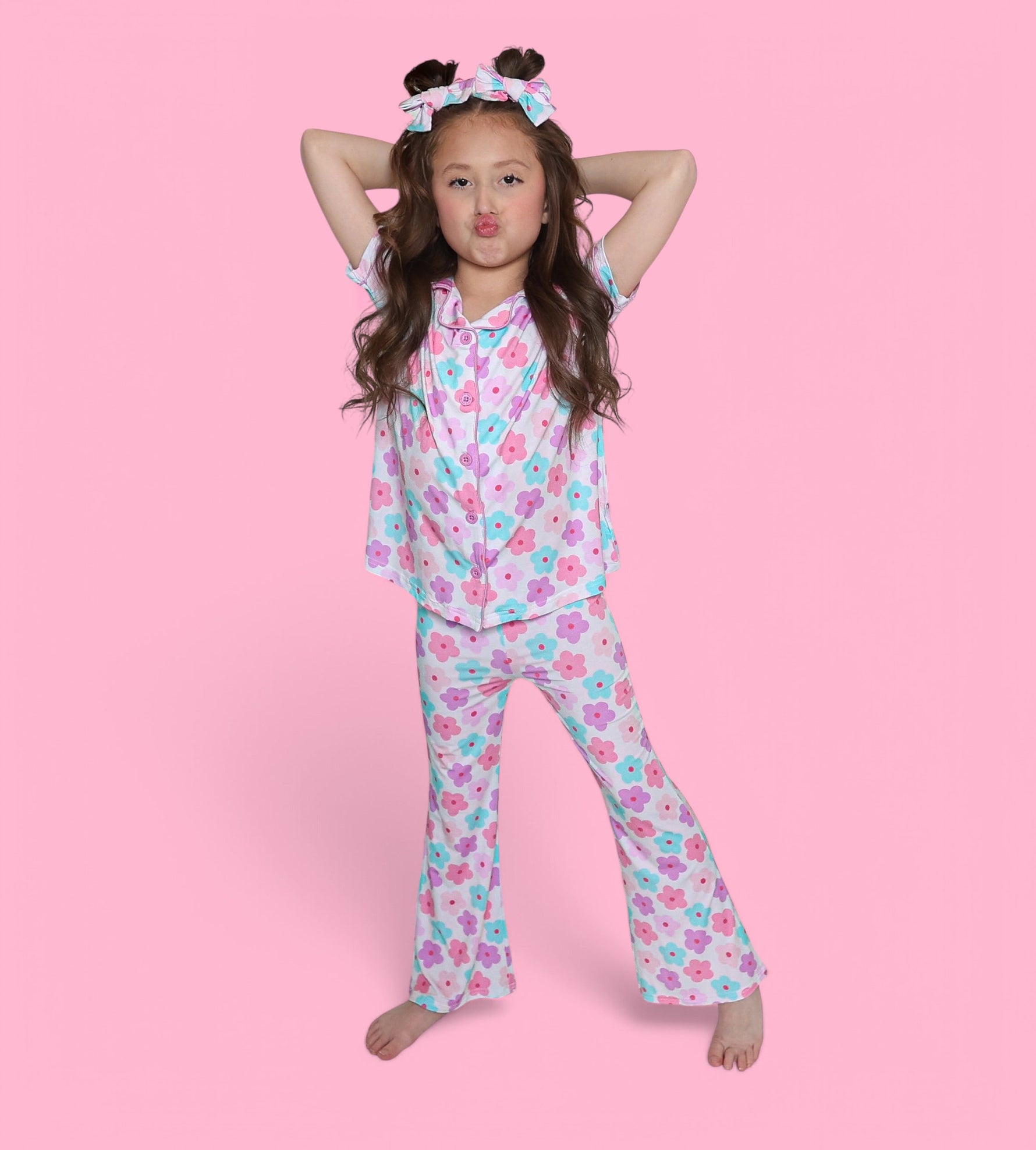 DREAM BIG LITTLE CO Amethyst Rib Dream Girl's Flare Set for Baby GirlsEveretts Place