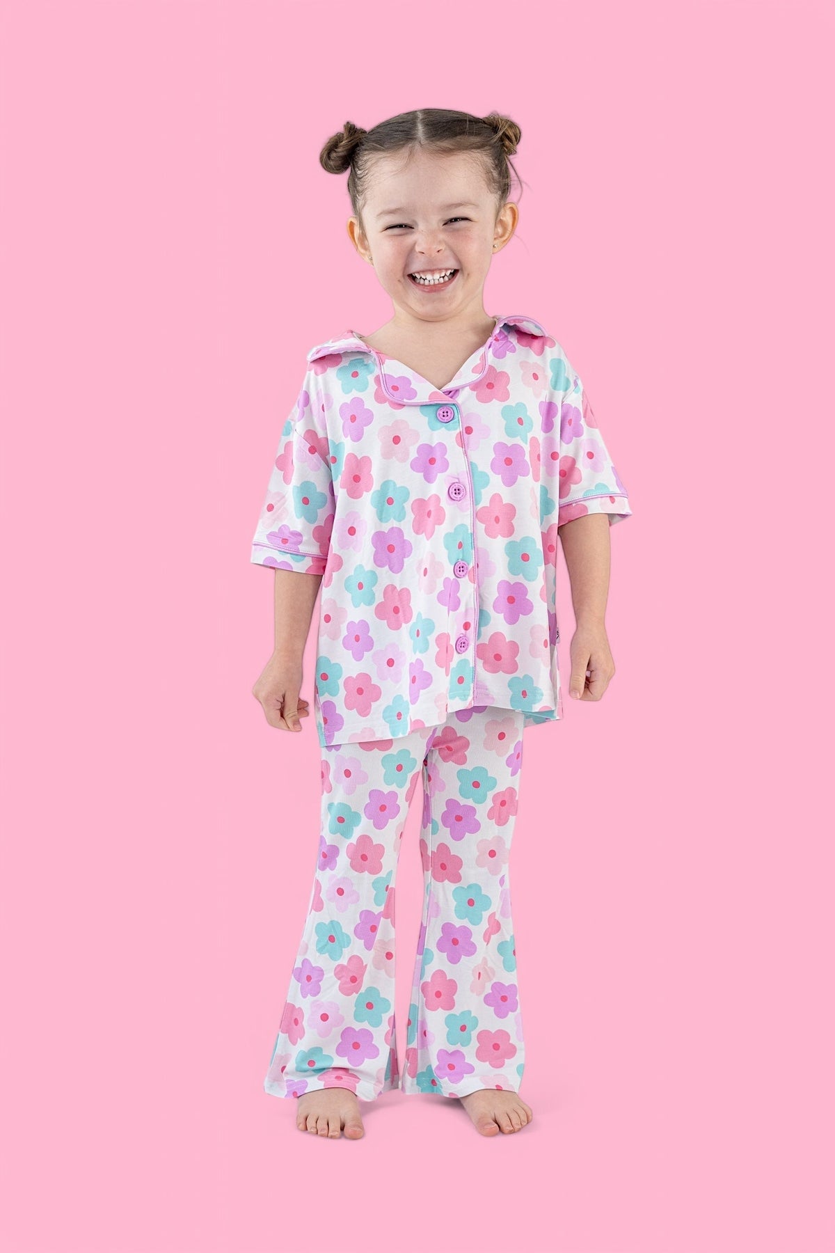DREAM BIG LITTLE CO Amethyst Rib Dream Girl's Flare Set for Baby GirlsEveretts Place