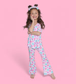 DREAM BIG LITTLE CO Amethyst Rib Dream Girl's Flare Set for Baby GirlsEveretts Place