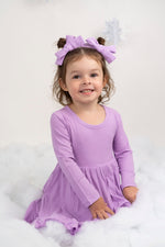 DREAM BIG LITTLE CO AMETHYST RIB DREAM RUFFLE DRESSEveretts Place