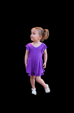 Dragonfly Dreams Bamboo Amethyst Skort Romper