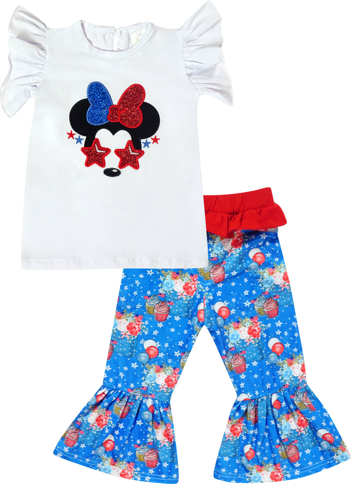 Amor Babee Amor Babee 50pcs Bulk Lot Spring Summer Cartoon Mouse Princess Outfits