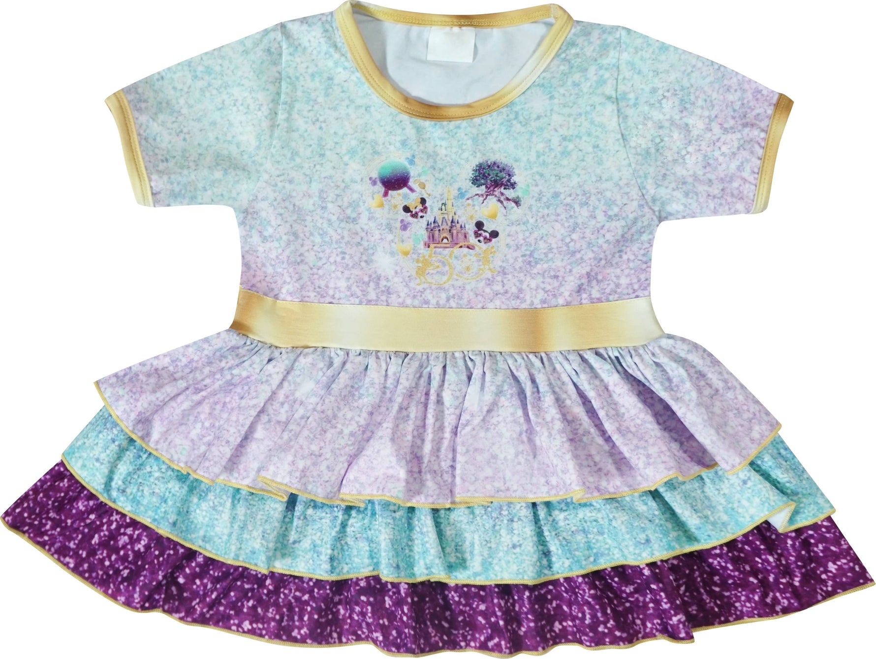 Amor Babee Amor Babee 50pcs Bulk Lot Spring Summer Cartoon Mouse Princess Outfits
