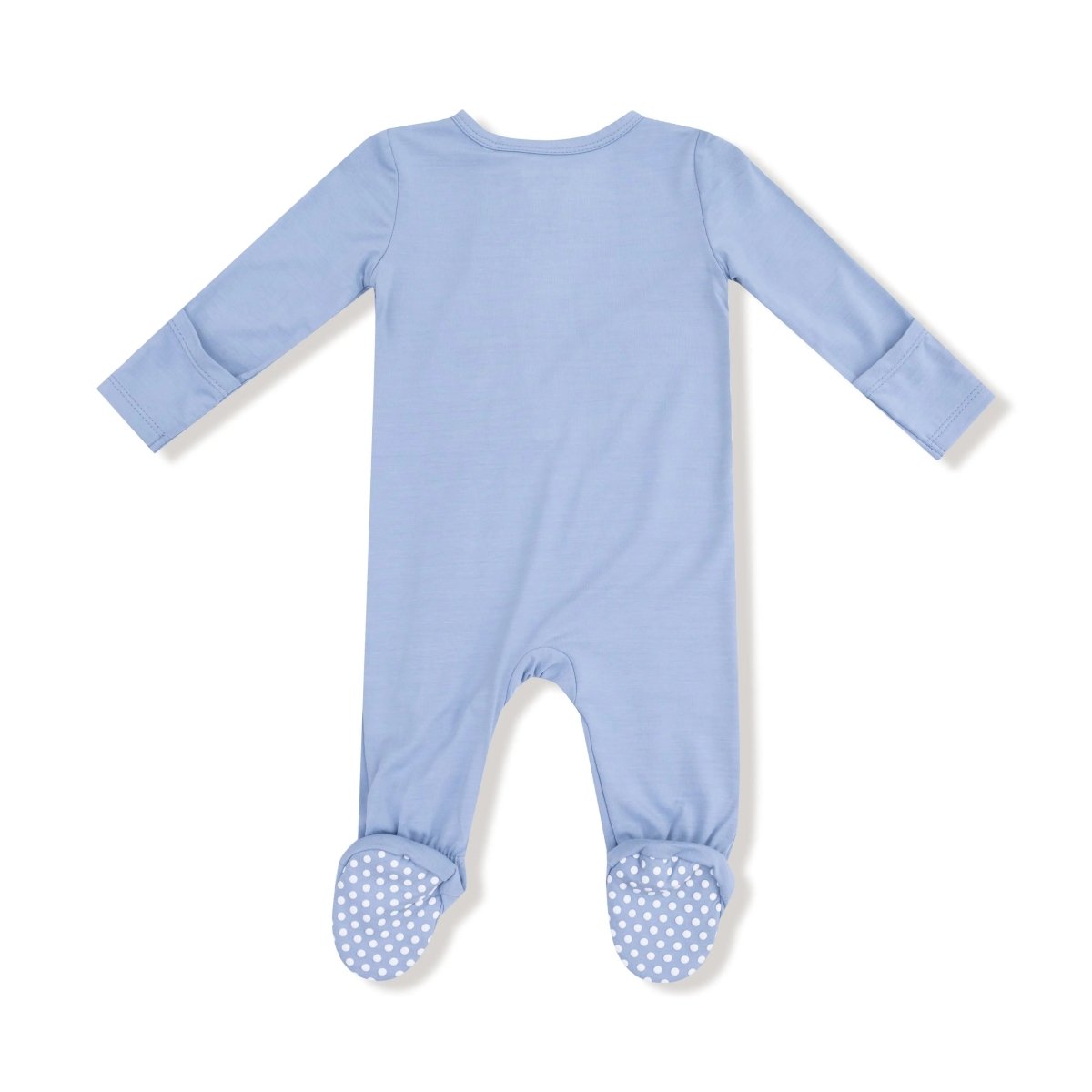 Angel Dear Angel Dear 2 Way Zipper Footie Baby Sleepwear Fold Cuffs - Everetts Place Boutique - 
