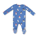 Angel Dear Angel Dear 2 Way Zipper Footie Baby Sleepwear For Babies - Everetts Place Boutique - 