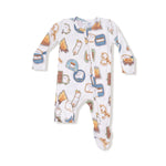 Angel Dear Angel Dear 2 Way Zipper Footie Baby Sleepwear For Newborns - Everetts Place Boutique - 