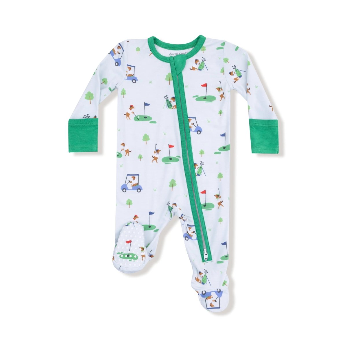 Angel Dear Angel Dear 2 Way Zipper Footie Baby Sleepwear Snug - Everetts Place Boutique - 