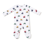Angel Dear Angel Dear 2 Way Zipper Footie Baby Sleepwear Soft Bamboo - Everetts Place Boutique - 