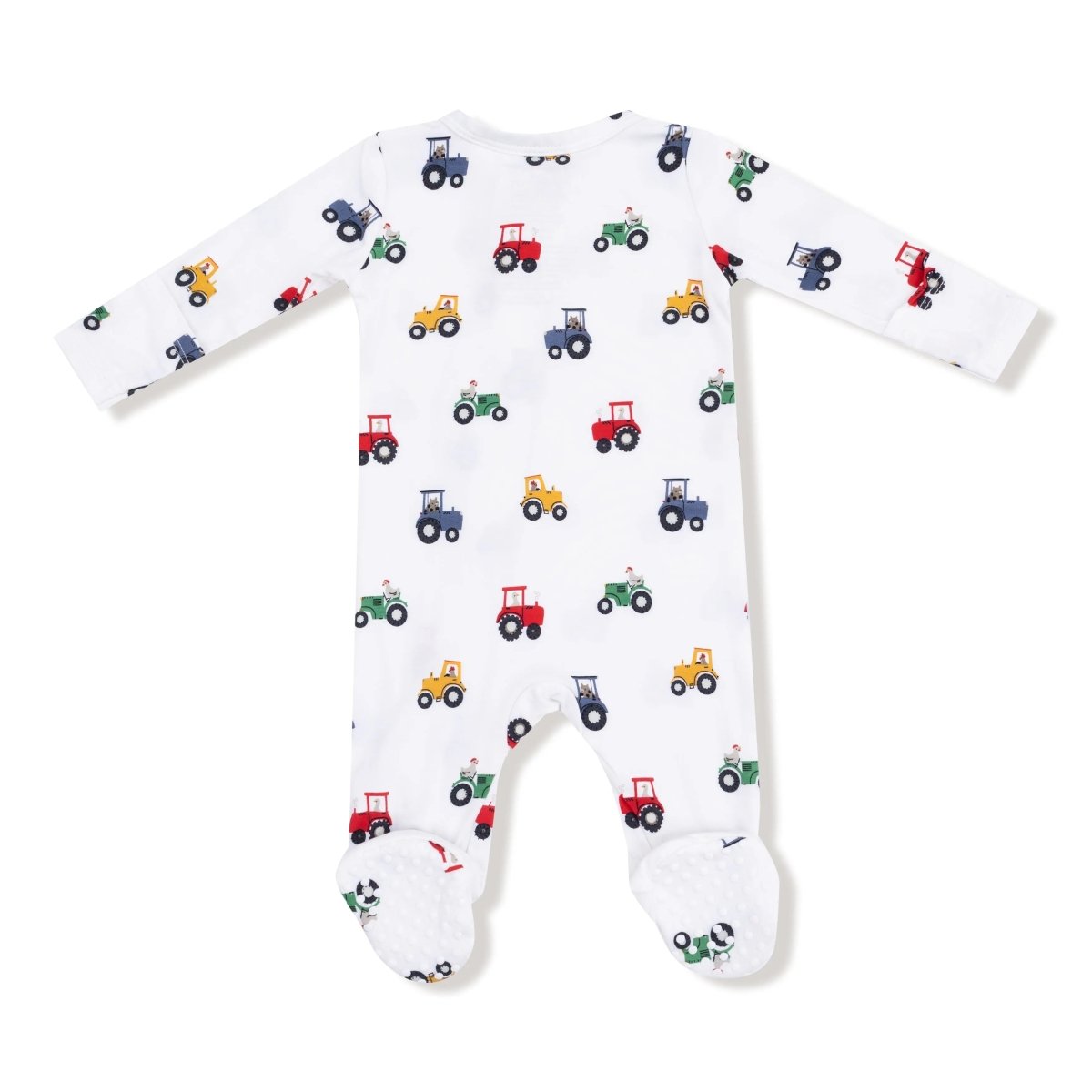 Angel Dear Angel Dear 2 Way Zipper Footie Baby Sleepwear Soft Bamboo - Everetts Place Boutique - 