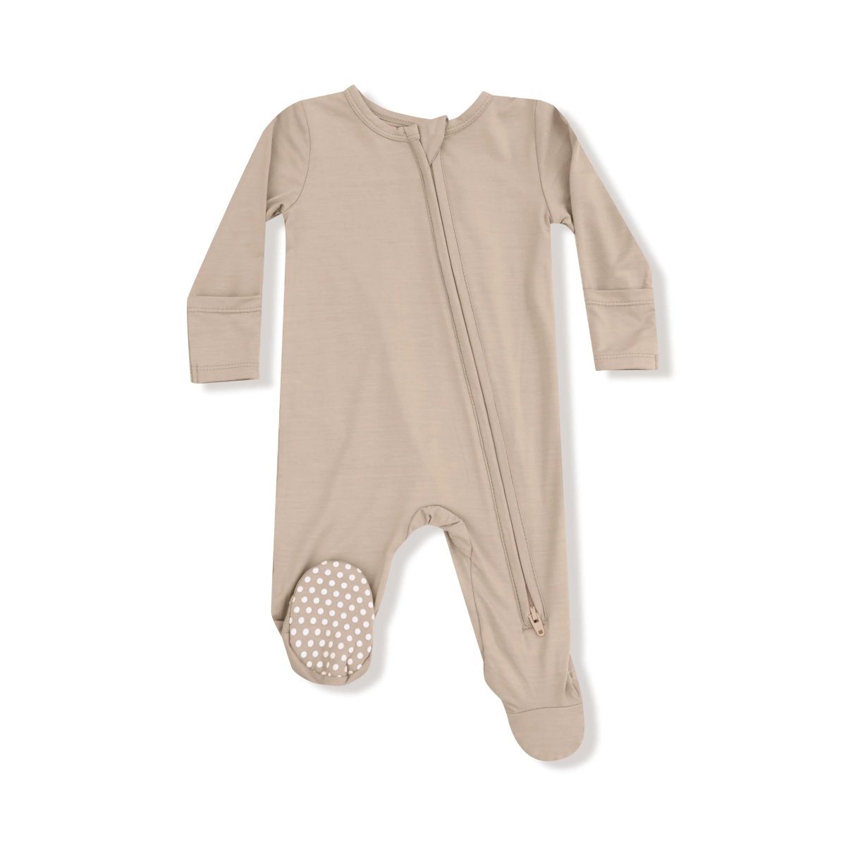 Angel Dear Angel Dear 2 Way Zipper Footie Bamboo Baby Sleepwear - Everetts Place Boutique - 