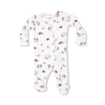 Angel Dear Angel Dear 2 Way Zipper Footie for Baby with Ribbed Modal - Everetts Place Boutique - 