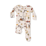 Angel Dear Angel Dear 2 Way Zipper Footie Soft Waffle Fabric For Babies - Everetts Place Boutique - 