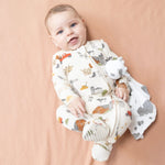 Angel Dear Angel Dear 2 Way Zipper Footie Soft Waffle Fabric For Babies - Everetts Place Boutique - 