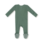Angel Dear Angel Dear 2 Way Zipper Footie Soft Waffle Knit Preorder - Everetts Place Boutique - 