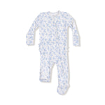Angel Dear Angel Dear 2 Way Zipper Ruffle Back Footie Cozy Ribbed - Everetts Place Boutique - 