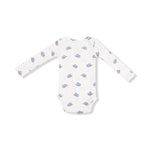 Angel Dear Baby Lap Shoulder Bodysuit With Ribbed Modal - Everetts Place Boutique - 