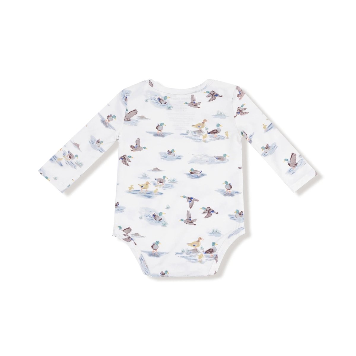 Angel Dear Baby Lap Shoulder Long Sleeve Bamboo Bodysuit - Everetts Place Boutique - 