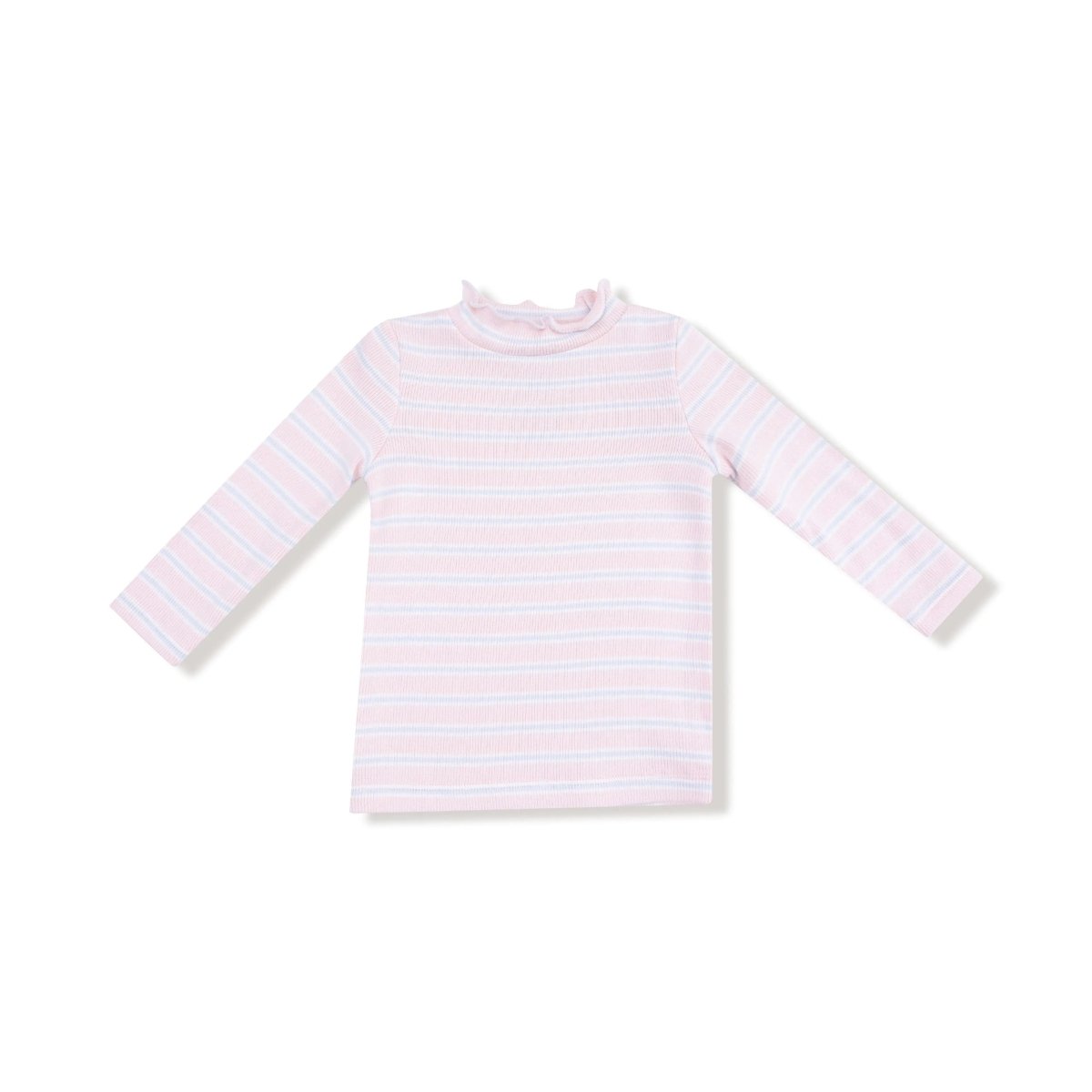 Angel Dear Baby Long Sleeve Mock Turtleneck Ribbed Modal - Everetts Place Boutique - 