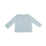 Angel Dear Bamboo Viscose Long Sleeve Henley With Pocket - Everetts Place Boutique - 