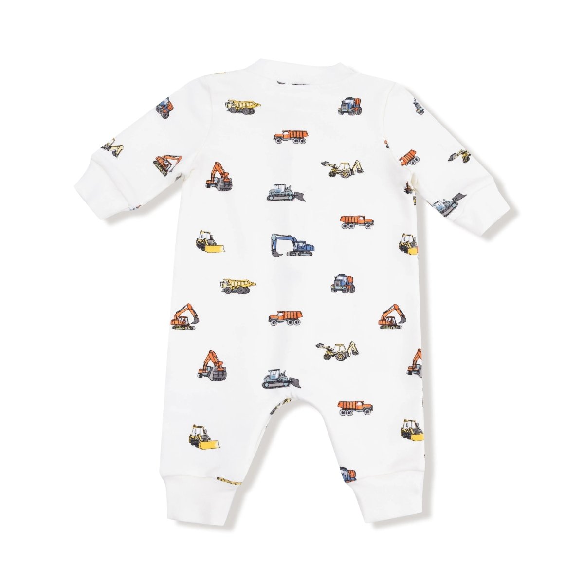 Angel Dear Baseball Collar Romper With Front Placket - Everetts Place Boutique - 