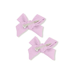 Angel Dear Bow Clips 2 Pack Adorable Baby Hair Accessories - Everetts Place Boutique - 