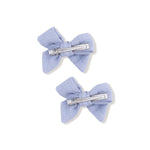 Angel Dear Bow Clips 2 Pack Baby Hair Accessories For Girls - Everetts Place Boutique - 