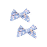 Angel Dear Bow Clips 2 Pack Secure Soft Bows For Girls - Everetts Place Boutique - 