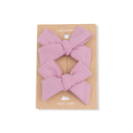 Angel Dear Angel Dear Bow Clips 2 Pack Tiny Bows For Little Ones - Everetts Place Boutique - 