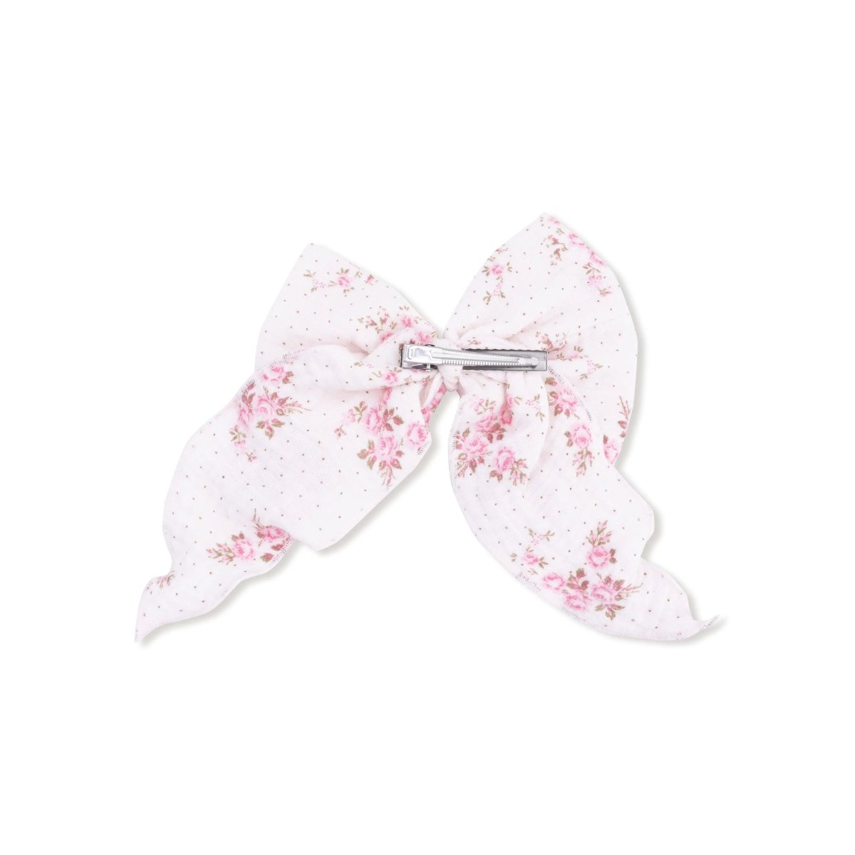 Angel Dear Angel Dear Bow With Tails Clip In Organic Cotton Muslin - Everetts Place Boutique - 