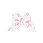 Angel Dear Angel Dear Bow With Tails Clip In Organic Cotton Muslin - Everetts Place Boutique - 