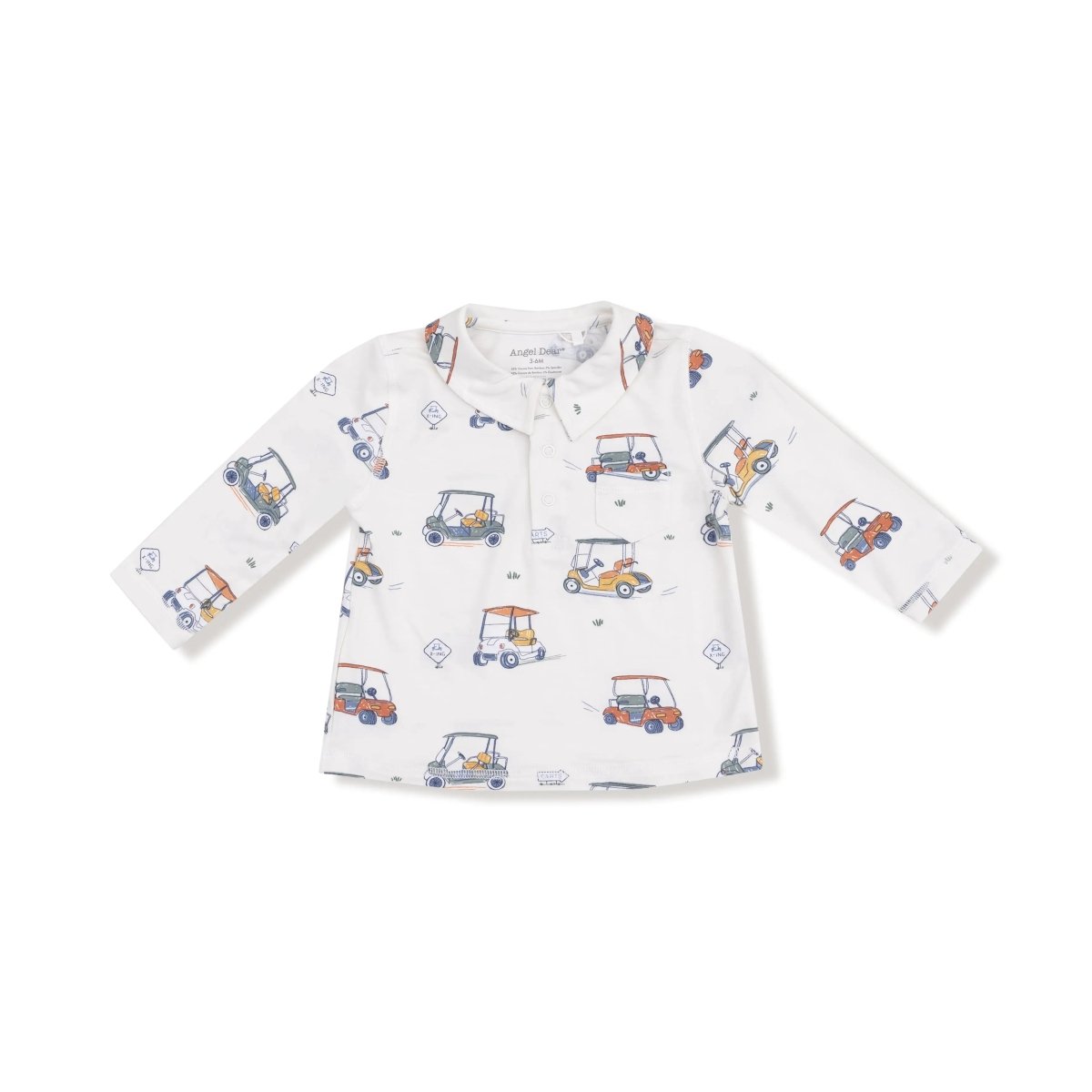 Angel Dear Angel Dear Casual Polo And Cargo Pants Set For Kids - Everetts Place Boutique - 