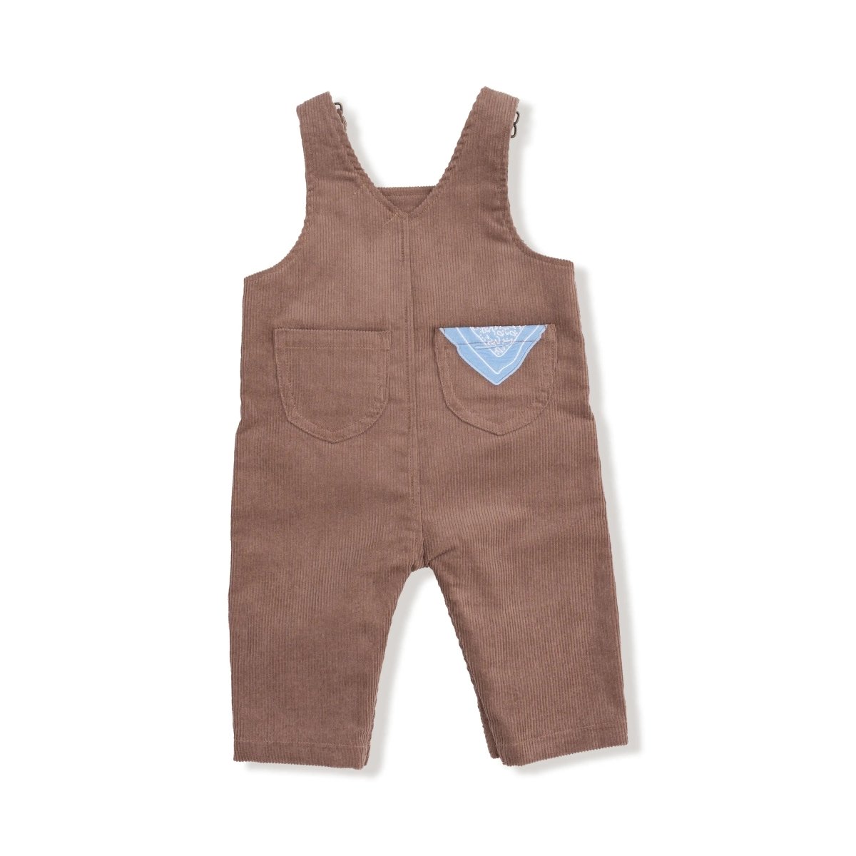 Angel Dear Angel Dear Chocolate Malt Classic Overall With Red Barn - Everetts Place Boutique - 