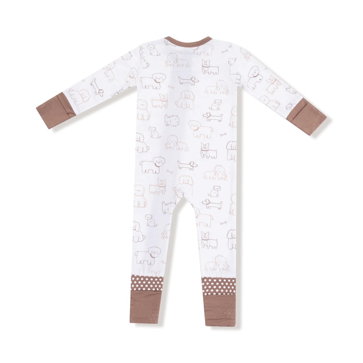 Angel Dear Angel Dear Convertible Romper Baby Snug Fit Bamboo Fabric - Everetts Place Boutique - 