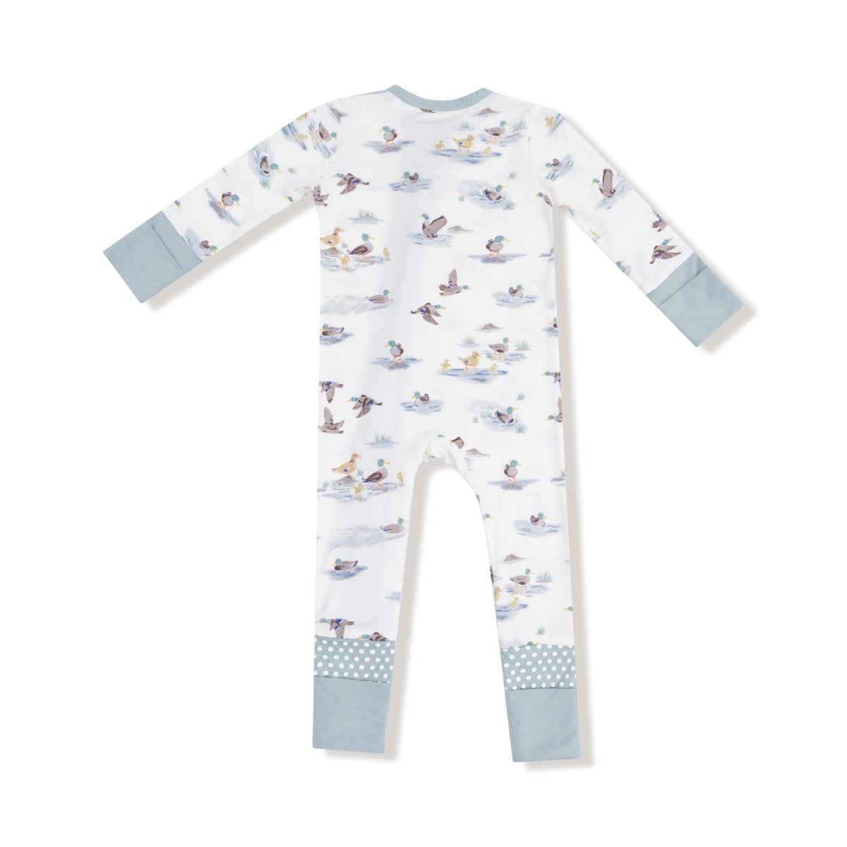 Angel Dear Angel Dear Convertible Romper Bamboo Soft Viscose Baby - Everetts Place Boutique - 