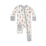 Angel Dear Angel Dear Convertible Romper Bamboo Viscose For Baby Snaps - Everetts Place Boutique - 