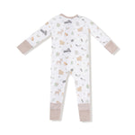 Angel Dear Angel Dear Convertible Romper Bamboo Viscose Snaps Baby - Everetts Place Boutique - 